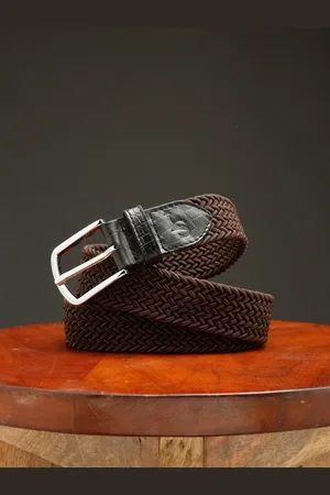 LOUIS STITCH Men Premium Braided Casual Belt