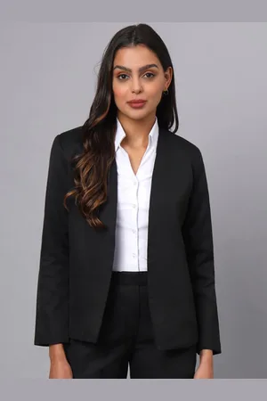 BRINN Long Sleeves Open Front Formal Blazer