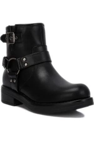 London Rag Women Round Toe Block-Heel Regular Boots