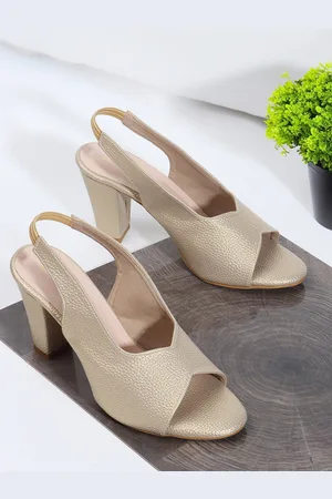 TRASE Peep Toes Block Heels