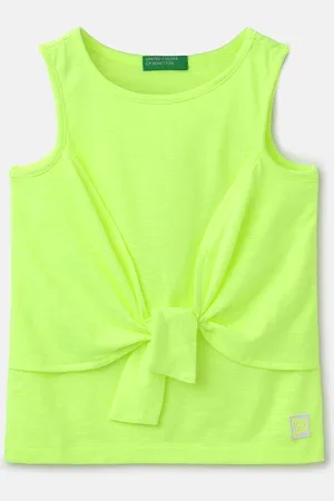 Benetton Regular Fit Round Neck Top
