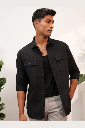 LocoMotive Premium Utility Pocket Cotton Relaxed Shirt
