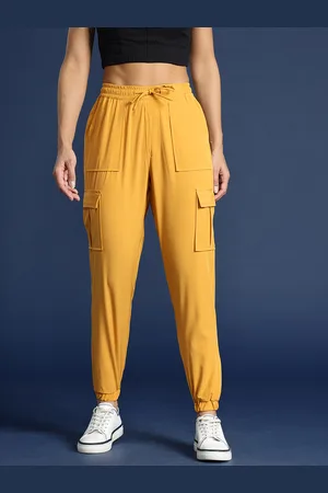 Mast & Harbour Women Solid Relaxed Fit Joggers