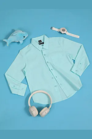HOOP Boys Opaque Casual Shirt