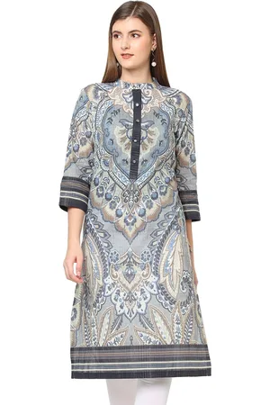 Cloth Haus India Printed Pure Cotton Straight Kurta