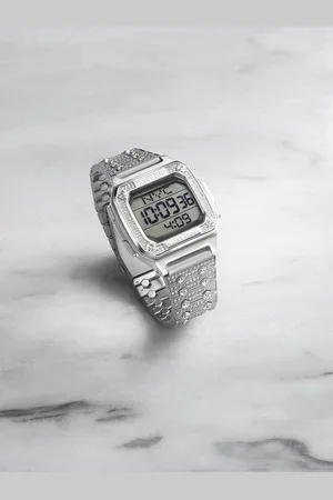 Philipp Plein Women Embellished Digital Watch PWHAA1121
