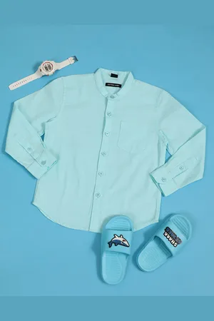 HOOP Boys Opaque Casual Shirt