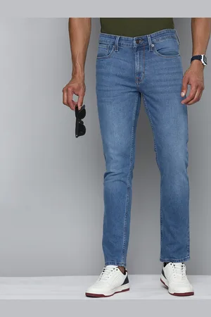 Flying Machine Men Straight Fit Light Fade Stretchable Jeans