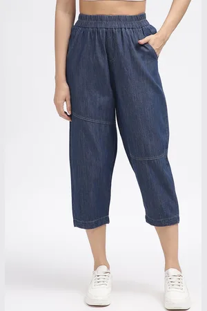 ICONIC Women Relaxed Fit Cotton Jeans