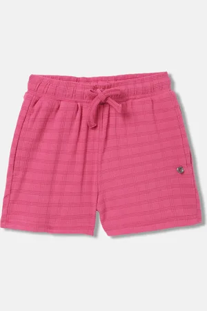 Elle Girls Solid Loose Fit Shorts