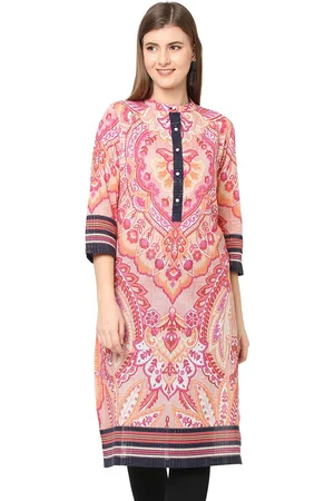 Cloth Haus India Printed Pure Cotton Straight Kurta