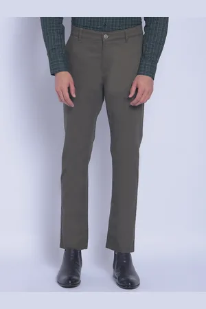 Crimsoune Club Men Original Slim Fit Mid-Rise Formal Trouser