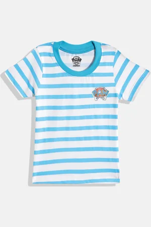 Eteenz Boys Striped Premium Cotton T-shirt
