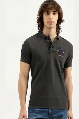 Benetton Polo Collar Pure Cotton Regular Fit T-shirt