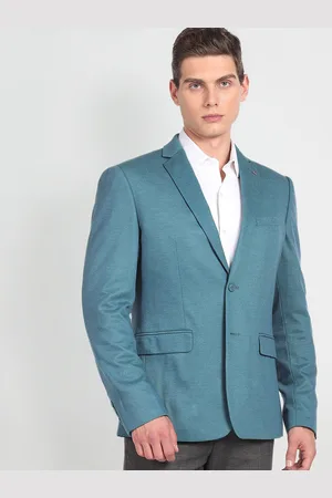 Arrow Slim Fit Notched Lapel Collar Single Breasted Formal Blazer