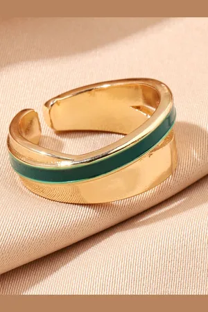 Salty Rumi Enamel Finger Ring