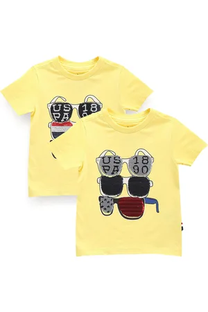 Ralph Lauren Pack Of 2 Boys Embellished Cotton T-shirts