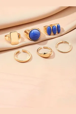 Salty Set of 6 Streetwise Rings