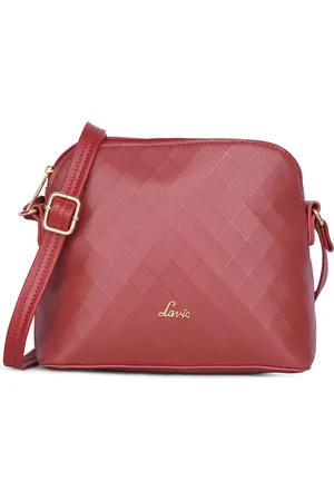 LAVIE Geometric Textured Sling Bag