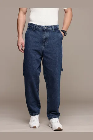 French Connection Men Pure Cotton Loose Fit Light Fade Jeans