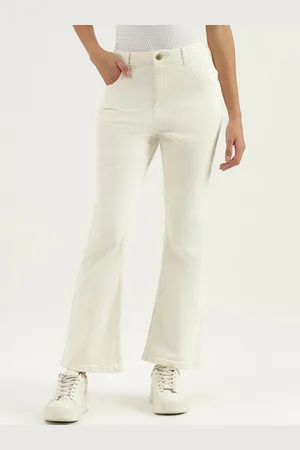 Benetton Women Bootcut Fit Clean Look Jeans