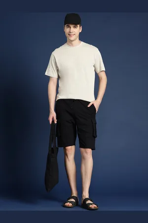 Mast & Harbour Men Knit Cargo Shorts