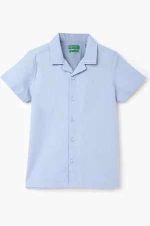 Benetton Boys Opaque Casual Shirt