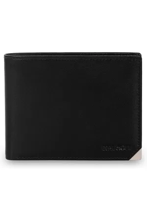 MAI SOLI Men Leather Two Fold Wallet