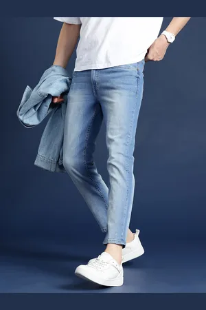 Mast & Harbour Men Relaxed Fit Light Fade Stretchable Jeans