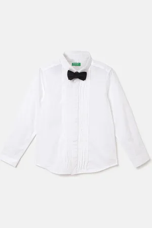 Benetton Boys Opaque Casual Shirt
