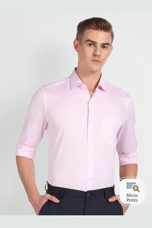 Arrow Regular Fit Spread Collar Long Sleeves Formal Shirt