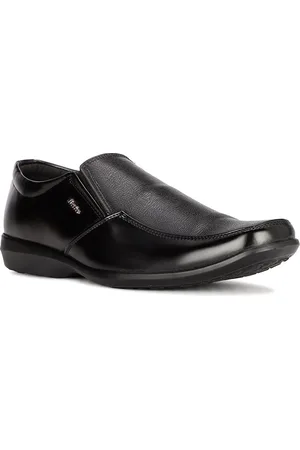 Bata Men Textured Formal Slip-On Shoes