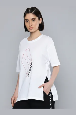 Skechers Comfort Fit Brand Logo Printed Lounge T-shirt