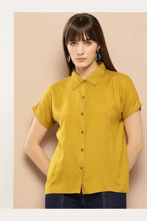 Chemistry Women Standard Solid Casual Shirt
