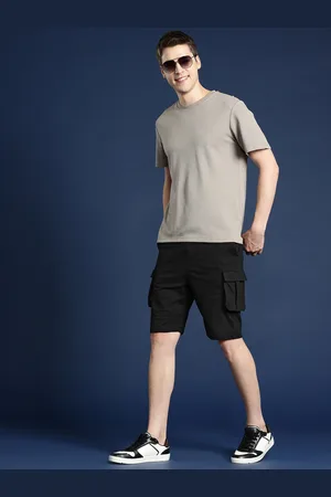 Mast & Harbour Men Knit Cargo Shorts