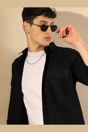 DENNISON Men Double Pocket Shirt
