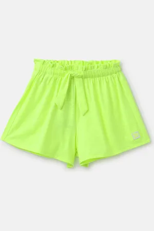 Benetton Girls Regular Fit Mid Rise Shorts