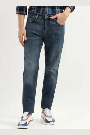 Benetton Men Slim Fit Clean Look Light Fade Jeans
