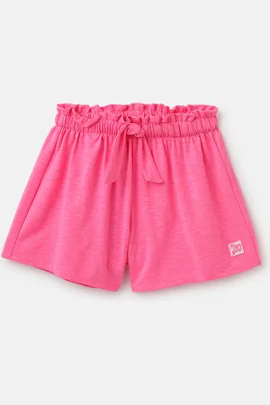 Benetton Girls Regular Fit Mid Rise Shorts
