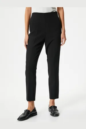 Koton Women Skinny Fit High-Rise Trouser