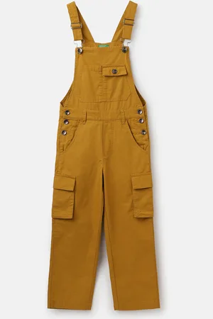 Benetton Boys Pure Cotton Dungarees