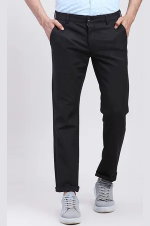 ColorPlus Men Slim Fit Mid-Rise Chinos Trousers