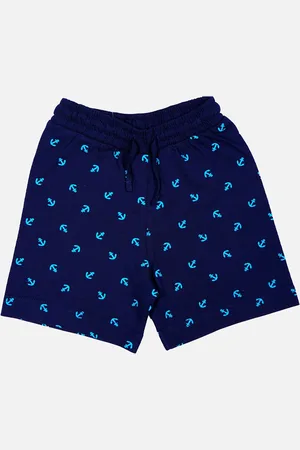 BodyCare Boys Mid-Rise Printed Cotton Shorts