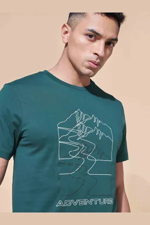 Cult Graphic Printed Pure Cotton Round Neck Tshirt