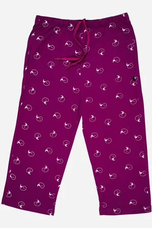 BodyCare Girls Printed Mid-Rise Cotton Capris