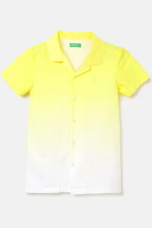 Benetton Boys Opaque Casual Shirt
