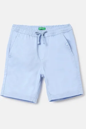 Benetton Boys Mid-Rise Pure Cotton Shorts