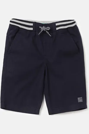 Benetton Boys Mid Rise Pure Cotton Shorts
