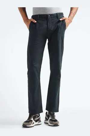 Flying Machine Pack Of 4 Men Cotton Mid Rise Chinos Trousers
