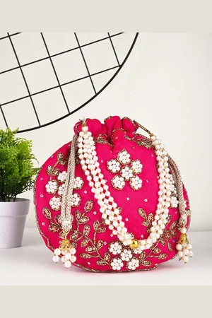 Anouk Embellished Potli Clutch
